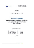 Đề án mmkt  kết hoạch truyền thông mạng xã hội  - Tài liệu tham khảo | Đại học Hoa Sen