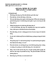 Chương trình ôn tập môn tiền lương và tiền công môn Quản trị kinh doanh | Trường Đại học Kinh doanh và Công nghệ Hà Nội