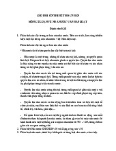 Câu hỏi ôn thi cuối kì Môn Lý luận nhà nước và pháp luật | Trường Cao đẳng Công nghiệp quốc phòng
