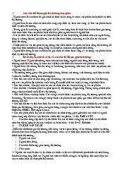 Lý thuyết ôn tập - Kinh tế chính trị Mác-Lê nin | Trường Đại học Tài nguyên và Môi trường Hà Nội