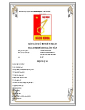 Báo cáo thực hành Mạch khuếch đại âm tần môn Lý thuyết mạch | Trường Đại học Bách Khoa Hà Nội
