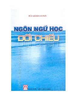 Bài giảng PPT (Power Point) học phần Ngôn ngữ học đối chiếu | SLIDE | Trường Đại học Sư phạm Thành phố Hồ Chí Minh