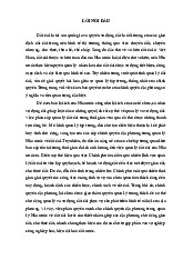 Khoá luận các vấn đề pháp lý về phân quyền mạnh cho chính quyền địa phương trong quản lý Nhà nước về đất đai