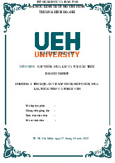 Bài thu hoạch chương 1: tổng quan về sáp nhập, hợp nhất, mua lại, thâu tóm và thoái vốn môn Sáp nhập, mua lại và tái cấu trúc doanh nghiệp  | Trường Đại học Kinh tế Thành phố Hồ Chí Minh