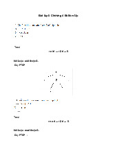 bài tập của môn chương trinh dịch bottom up