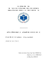 Báo cáo về Thiết bị lọc bụi phun nước bằng ống venturi môn Công nghệ xử lý khí thải và tiếng ồn | Đại học Công nghiệp Thực phẩm Thành phố Hồ Chí Minh