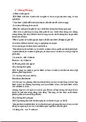 Ghi chú, tóm tắt bài giảng môn Dẫn luận ngôn ngữ | Đại Học Hà Nội