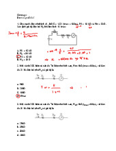 Đề cương môn kỹ thuật đo lường- Trường Đại học bách khoa - Đại học đà nẵng