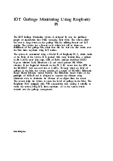 IoT Garbage Monitoring System Using Raspberry Pi | Iot và ứng dụng | Học viện Công nghệ Bưu chính Viễn thông