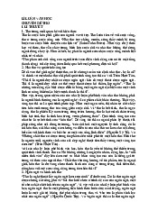 LÍ LUẬN VĂN HỌC THƠ: NGUYÊN TẮC VÀ QUÁ TRÌNH SÁNG TẠO