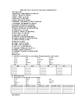 Bài tập tiếng Anh lớp 10 Unit 2 sách Kết nối tri thức với cuộc sống bộ 1