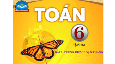 Chương 8,  Bài 5 - Trung điểm đoạn thẳng | Bài giảng PowerPoint Toán 6 | Chân trời sáng tạo