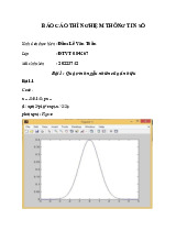 Báo cáo thí nghiệm môn Thông tin số | Trường Đại học Bách Khoa Hà Nội