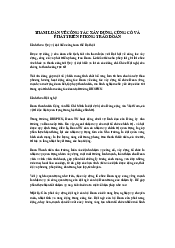 Tham luận phát triển phong trào Đoàn | Trường Đại học Sư phạm Hà Nội