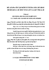 Đề cương ôn tập môn Tư tưởng Hồ Chí Minh | Trường Đại học Khoa học Tự nhiên, Đại học Quốc gia Thành phố Hồ Chí Minh