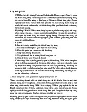 Tìm hiểu Hệ thống CRM, EAI và Silo Thông tin trong Doanh Nghiệp | Môn Hệ thống thông tin quản lý - Học viện Ngân hàng