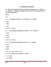 Đại cương môn Công nghệ phần mềm - Trường Đại học lao động -  xã hội.