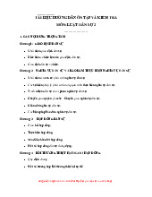 Đề cương môn Luật dân sự - Trường Đại học lao động -  xã hội.