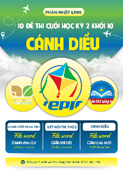 Đề cuối kỳ 2 Toán 10 Cánh Diều năm 2023 – 2024 theo định hướng Bộ GD&ĐT 2025