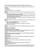 Bộ câu hỏi trắc nghiệm về kiến thức phòng chát chữa cháy - Quy chuẩn PCCC | Đại học Phòng cháy Chữa cháy