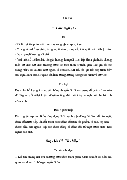 Soạn văn 6:  Soạn bài Cô Tô | Ngữ văn 6 | Kết nối tri thức