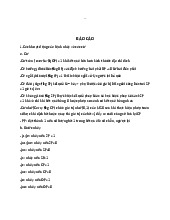 Báo cáo Cách hoạt động của lệnh nhảy và các cờ - Môn Tin học đại cương - Học Viện Kỹ Thuật Mật Mã