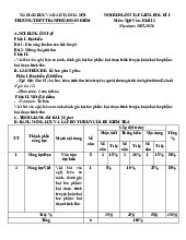 Đề cương ôn tập giữa kỳ 1 Ngữ văn 12 năm 2025 - 2026 – THPT Trần Phú, Hà Nội