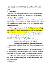 Sự ra đời và phát triển của sản xuất hàng hóa môn Kinh tế chính trị | Trường đại học Mở Hà Nội