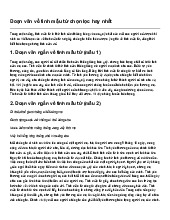 Đoạn văn về tình mẫu tử chọn lọc hay nhất | Ngữ văn 7