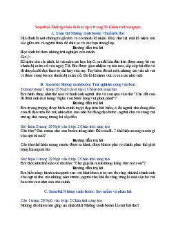 Soạn Ngữ văn 6 sách Chân trời sáng tạo bài Những cánh buồm