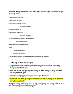Bài tập cá nhân môn Tâm Lý học giáo dục | Đại học Sư Phạm Hà Nội