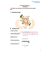 Chương 3 - Tóm tắt lý thuyết và bài tập về điện môi môn Vật lý đại cương 2  | Học viện Công Nghệ Bưu Chính Viễn Thông