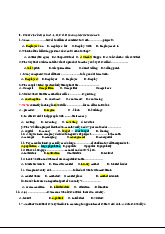 Tiếng Anh Chuyên Ngành 1: Practice Exercises and Answers | Tiếng anh chuyên ngành 1 | Học viện Tài chính