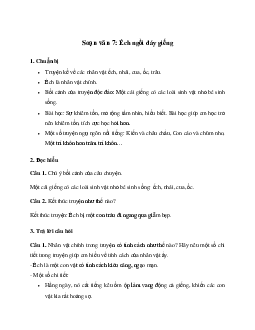 Ếch ngồi đáy giếng | Soạn văn 7 Cánh diều