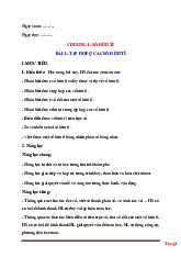 Giáo Án Môn Toán Lớp 7 Sách Cánh Diều Học Kỳ 1 Năm 2025-2026