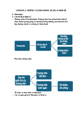 Chương I: Những Vấn Đề Chung Về Luật Kinh Tế - Luật kinh tế | Trường Đại học Thương Mại