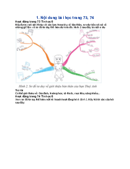 Tin học lớp 6 Bài 6: Sơ đồ tư duy | Cánh Diều