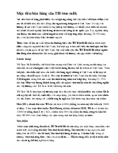 Tiểu luận mục tiêu bán hàng của Th True Milk | Đại học Công Nghiệp TPHCM