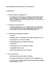 *Bài tập lý thuyết môn Cơ sở dữ liệu phân tán   | Trường đại học Kinh Doanh và Công Nghệ Hà Nội