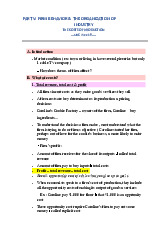 Lec 9 - Firm behavior & the organization of industry môn Microeconomics | Trường Đại học Kinh Doanh và Công Nghệ Hà Nội