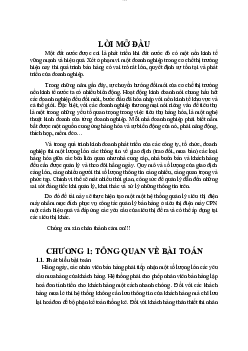 Bài tập lớn môn kỹ năng phần mềm đề tài "Quản lý siêu thị điện máy CPN"