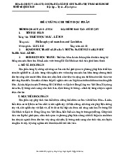 Đề cương môn Triết học- Trường Đại học Ngoại ngữ- Đại học Quốc gia Hà Nội