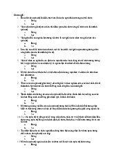 Quản trị học đáp án 1 thi giữa kì - Môn Quản trị Học - Đại Học Kinh Tế - Đại học Đà Nẵng