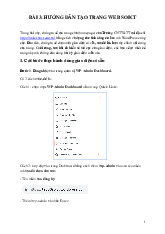 Web 03. Tạo trang web SOICT - Bài giảng Cấu trúc dữ liệu và giải thuật | Trường Đại học Bách khoa Hà Nội