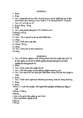 Bài tập chương 14,15,16 kinh tế vĩ mô | Đại học Kinh tế Thành phố Hồ Chí Minh