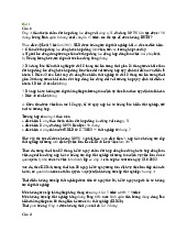 Bài tập lao động an sinh xã hội | Trường Đại học Luật - Đại học Quốc gia Hà Nội
