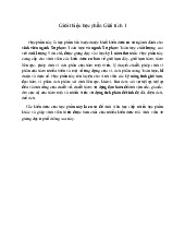 Giới thiệu học phần Giải tích 1 | Đại học Bách Khoa Hà Nội