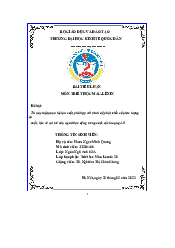 Từ quy luật quan hệ sản xuất phù hợp với trình độ phát triển của lực lượng sản xuất - Triết học Mác Lenin| Đại học Kinh Tế Quốc Dân