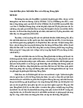 Đàm phán Xuất khẩu Tôm sú Ấn Độ sang Trung Quốc | Môn Giao dịch và đàm phán kinh doanh - Đại học Kinh Tế Quốc Dân