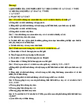 Chương 2 và Chương 3 - Tài liệu ôn thi triết học biện chứng | Kinh tế chính trị Mác - Lênin | Đại học Tôn Đức Thắng